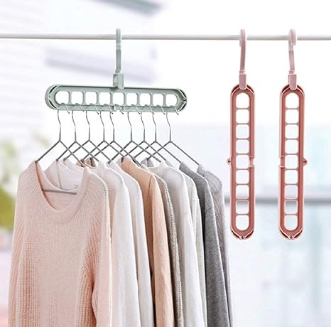 360 Rotating 9-Hole Magic Hanger | 4 Pack