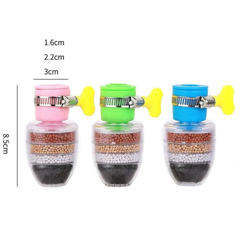 6 Layer Water Purifier Filter Faucet With Clip