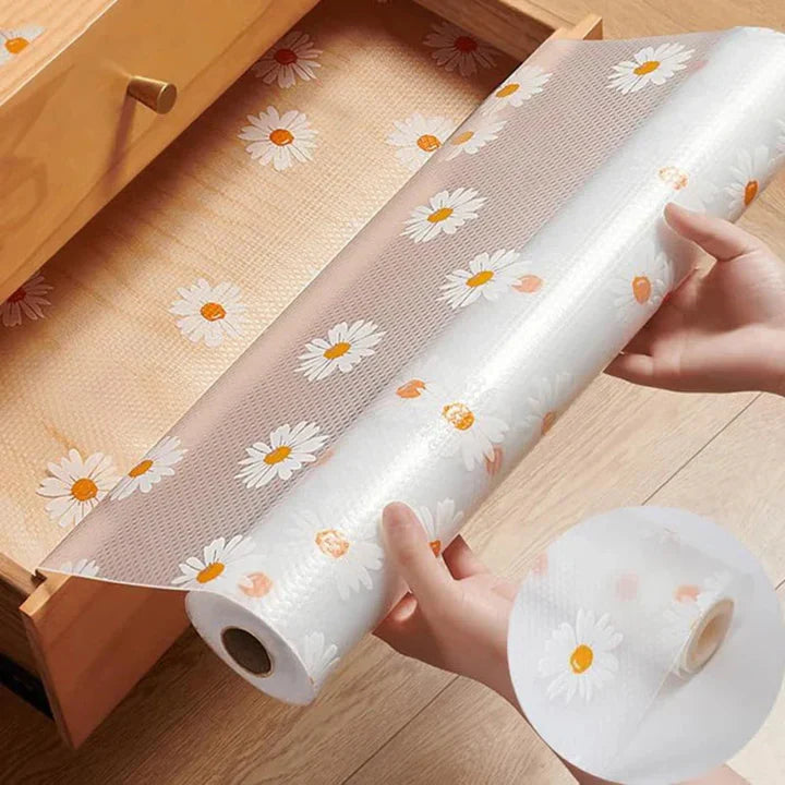 Anti-Slip Drawer Mat – PVC Sheet Roll (45cm x 150cm)