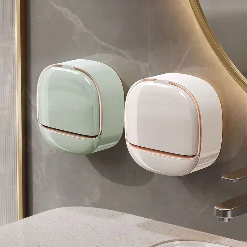 Luxury Soap Holder With Drain Tray (Random Colors)