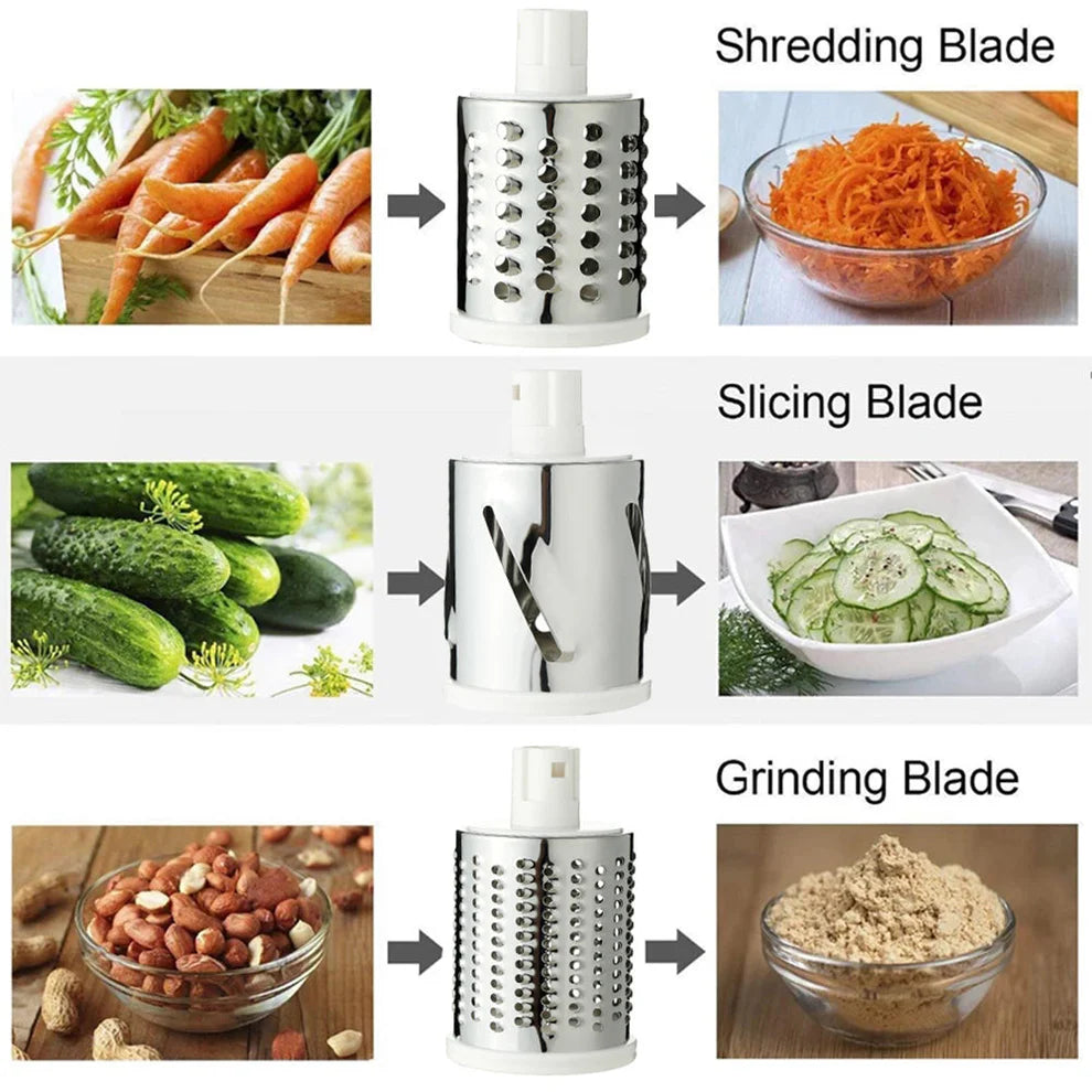TABLE TOP DRUM GRATER