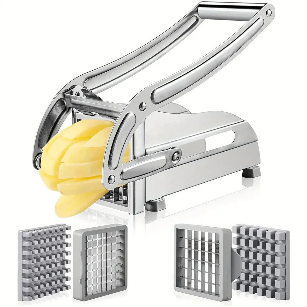 Premium Stainless Steel Potato Chips & Vegetable Slicer Cutter