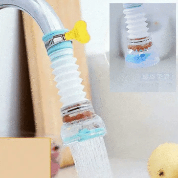 360° Adjustable Kitchen Shower Fan Faucet With Clip
