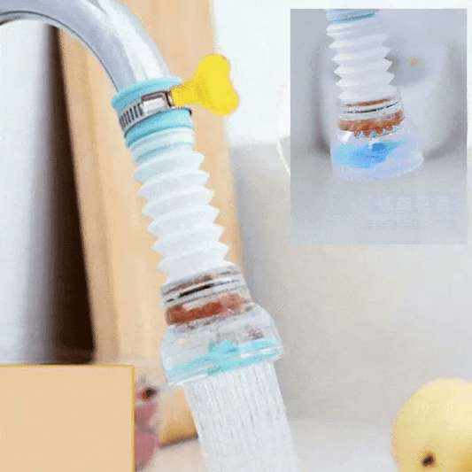 360° Adjustable Kitchen Shower Fan Faucet With Clip