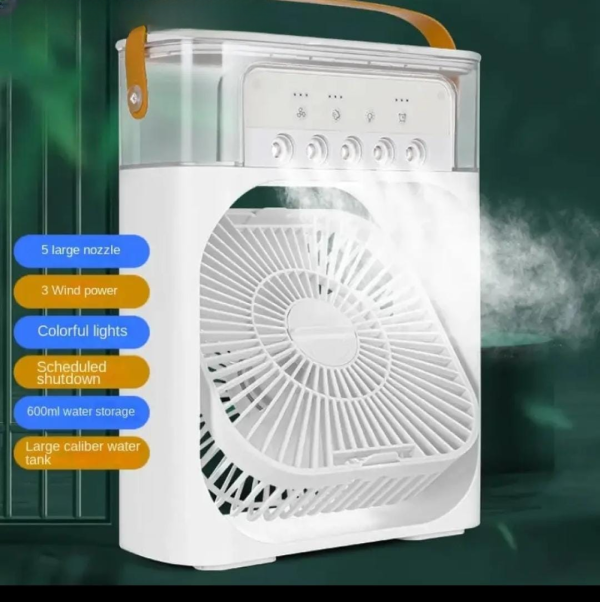 Portable Mist Air Conditioner Fan - Rechargeable