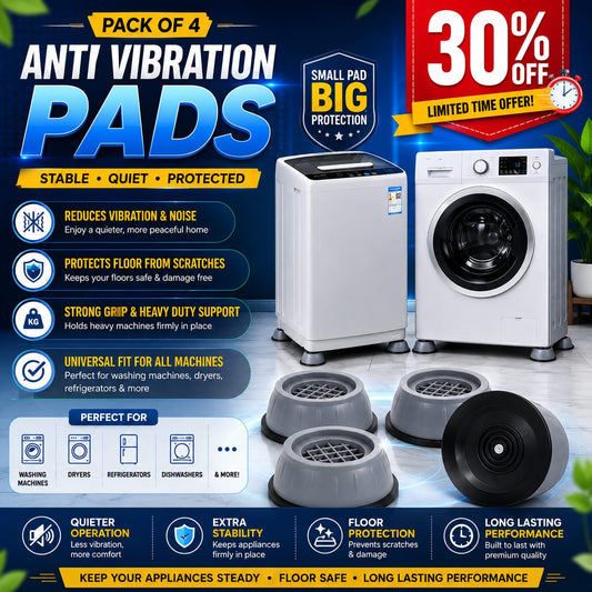 Anti Vibration Washing Machine Feet Pads