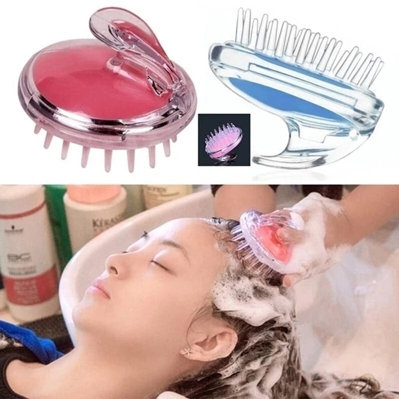 Hair Wash Brush Hair scalp Massage Brush Head Anti Dandruff