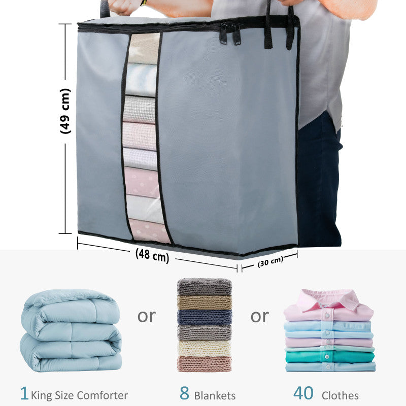 Blanket / Cloth Bag Grey